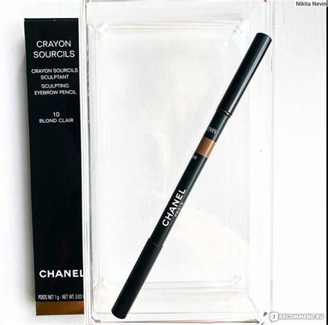 Карандаш для бровей Chanel Crayon Sourcils — отзывы